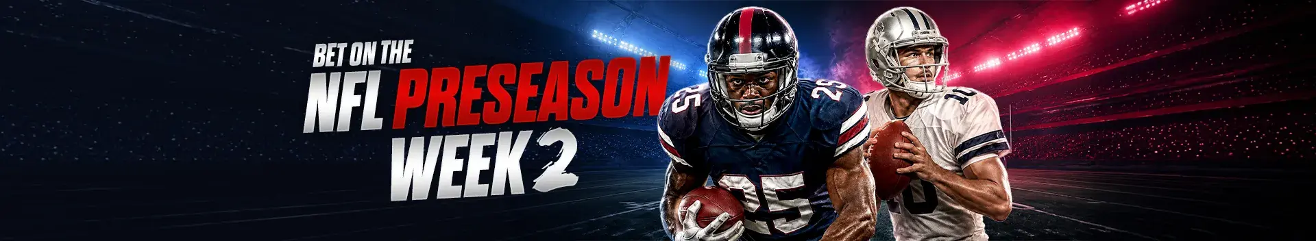 Bet on the NFL Week 2 2026