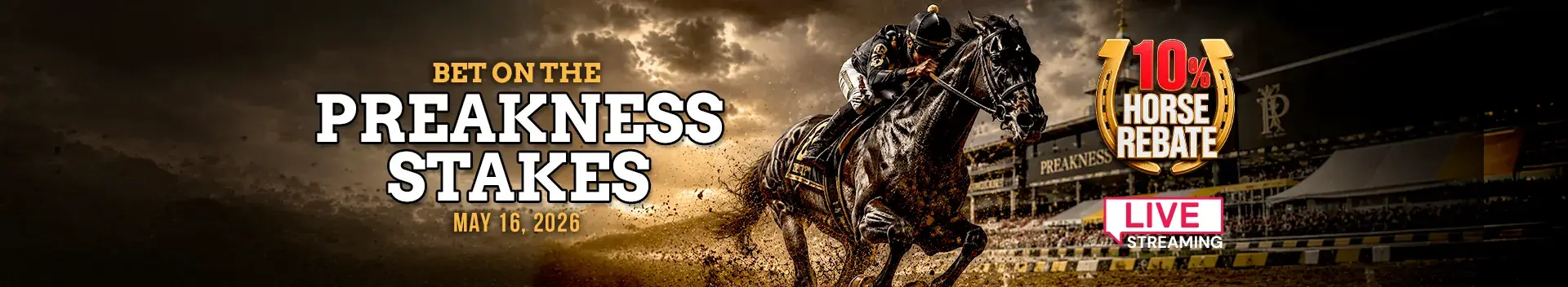 Bet on Racebook 125% Bonus