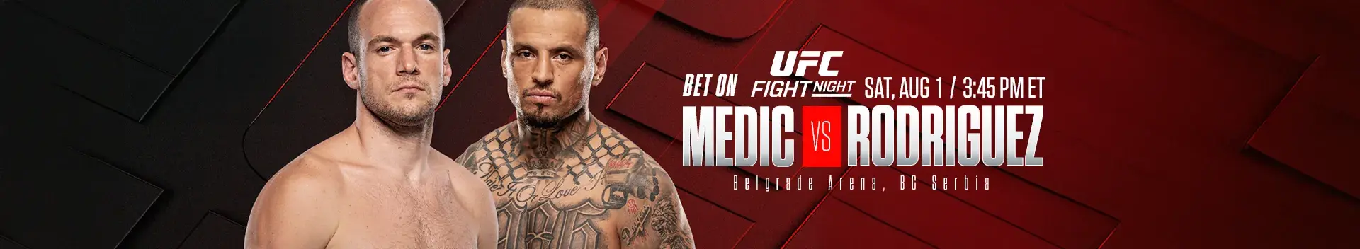 Bet on UFC Fight Night 200% Bonus