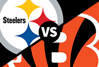 Pittsburgh Steelers at Cincinnati Bengals game on Sunday, December 18th at SBG Gobal