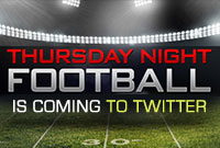 NFL betting and tweeting during Thrusday Night football games