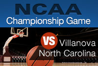 Betting on the National Championship Game - Villanova vs. North Carolina