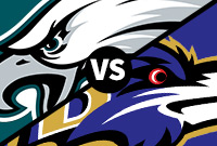 Philadelphia Eagles versus Baltimore Ravens on Sunday, December 18th according to SBG sportsbook