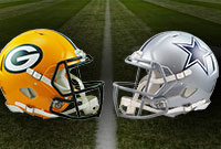 the Green Bay Packers at Dallas Cowboys divisional game on Sunday, January 15th