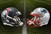 Houston Texans at New England Patriots divisional game on Saturday odds