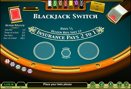 Reglas de Blackjack Switch