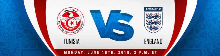 2018 FIFA World Cup Tunisia vs. England Latest odds and picks