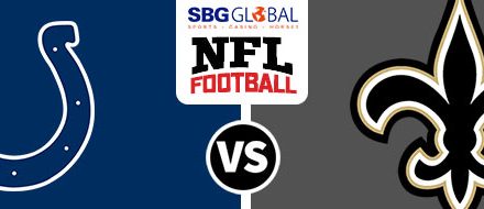 Indianapolis Colts vs. New Orleans Saints NFL Betting odds