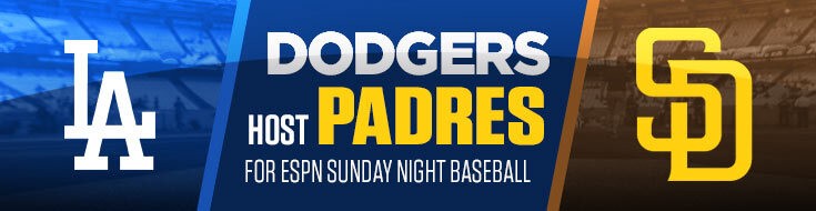 San Diego Padres vs. Los Angeles Dodgers Sunday Night Baseball for ESPN (04-25-2021)
