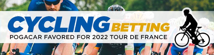 2022 Tour de France Betting Odds from July 1 through July 24, 2022