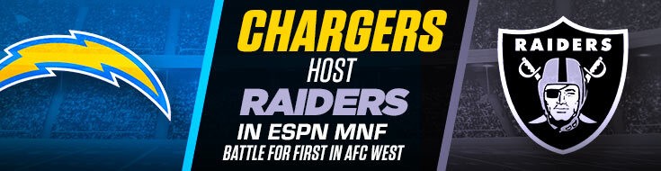 Las Vegas Raiders vs Los Angeles Chargers Monday Night Football preview