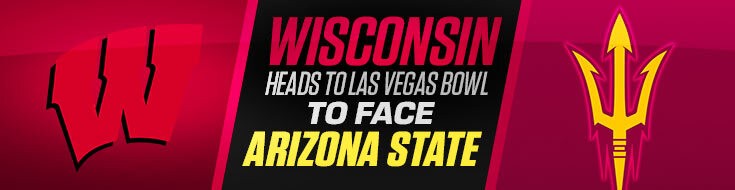 Wisconsin vs. Arizona State Sun Devils Las Vegas Bowl Odds (12-30-2021)