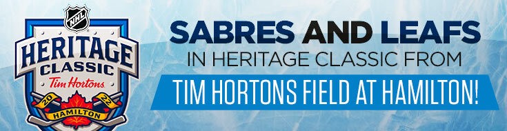 2022 Tim Hortons NHL Heritage Classic Sabres vs. Maple Leafs (03-13-2022)