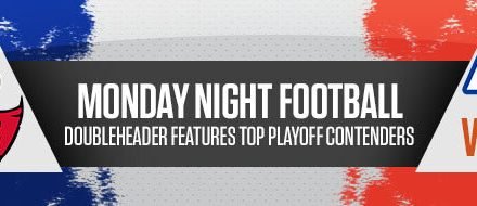 monday night football betting line