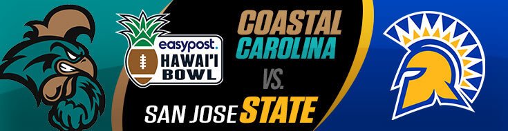 Hawaii Bowl Coastal Carolina vs. San Jose State Betting Analysis (12-23-2023)