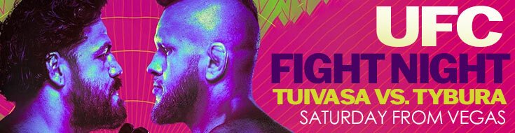 UFC Fight Night Tuivasa vs. Tybura Main Card Betting Odds & Picks (03-16-2024)