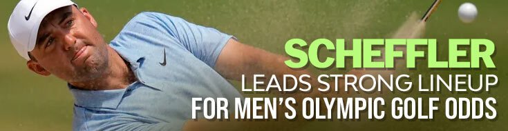 Scheffler Leads Strong Lineup for Men’s Olympic Golf Odds
