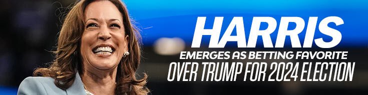 Harris Emerges as Betting Favorite Over Trump for 2024 Election