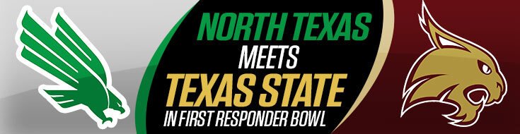 First Responder Bowl North Texas vs. Texas State Preview & Picks (01-03-2024)
