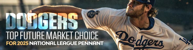 Dodgers Top Future Market Choice for 2025 National League Pennant