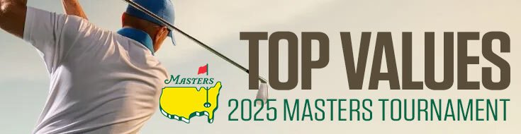 Top Values - 2025 Masters Tournament (April 10-13, 2025)