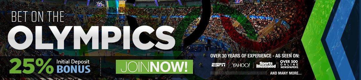 Bet on Olympic Games 25% Bonus