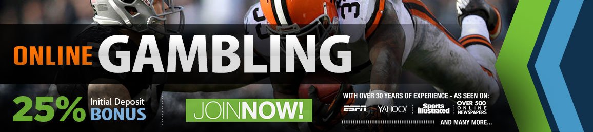 Online Gambling 25% Bonus
